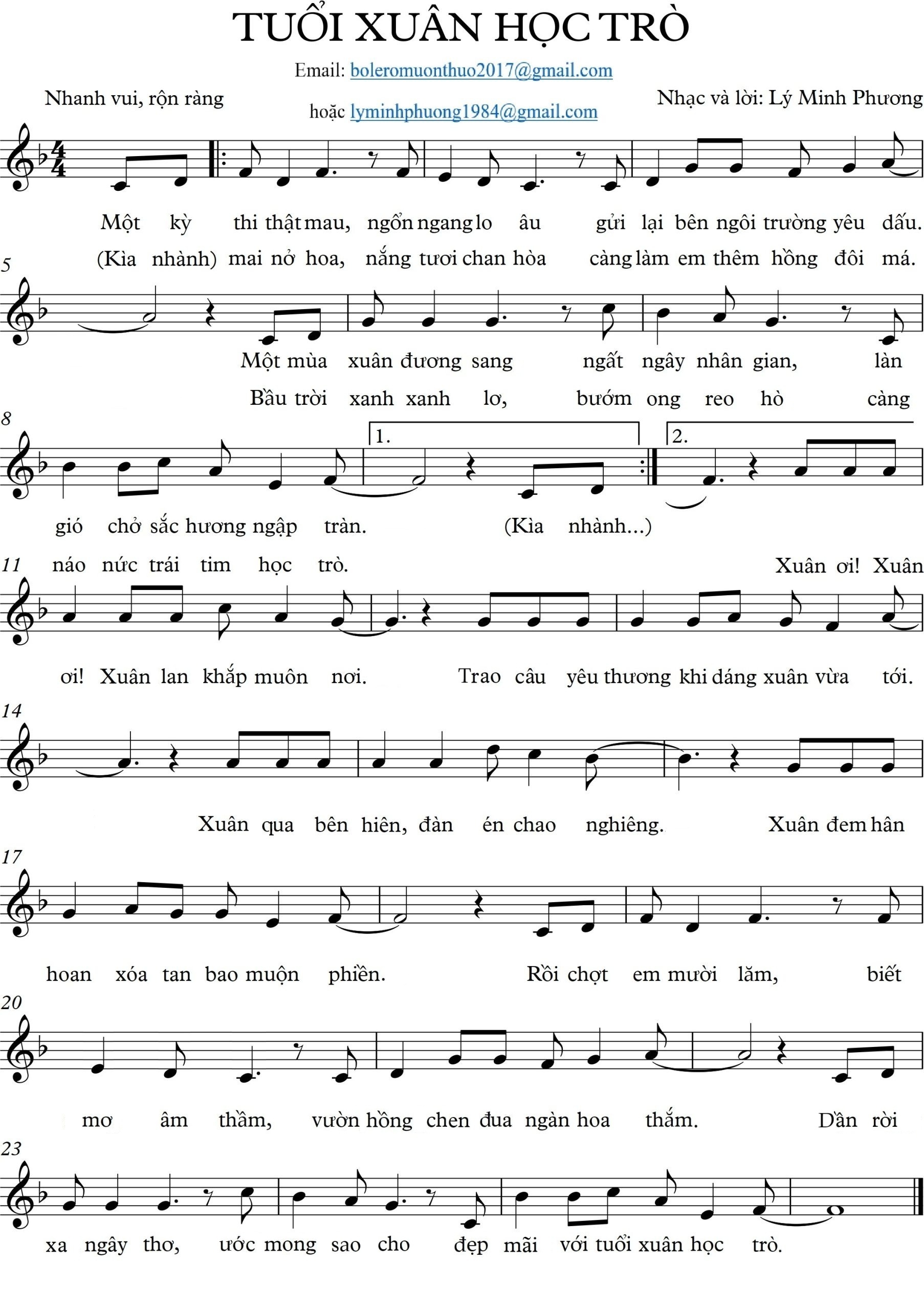 Tuổi xuân học trò