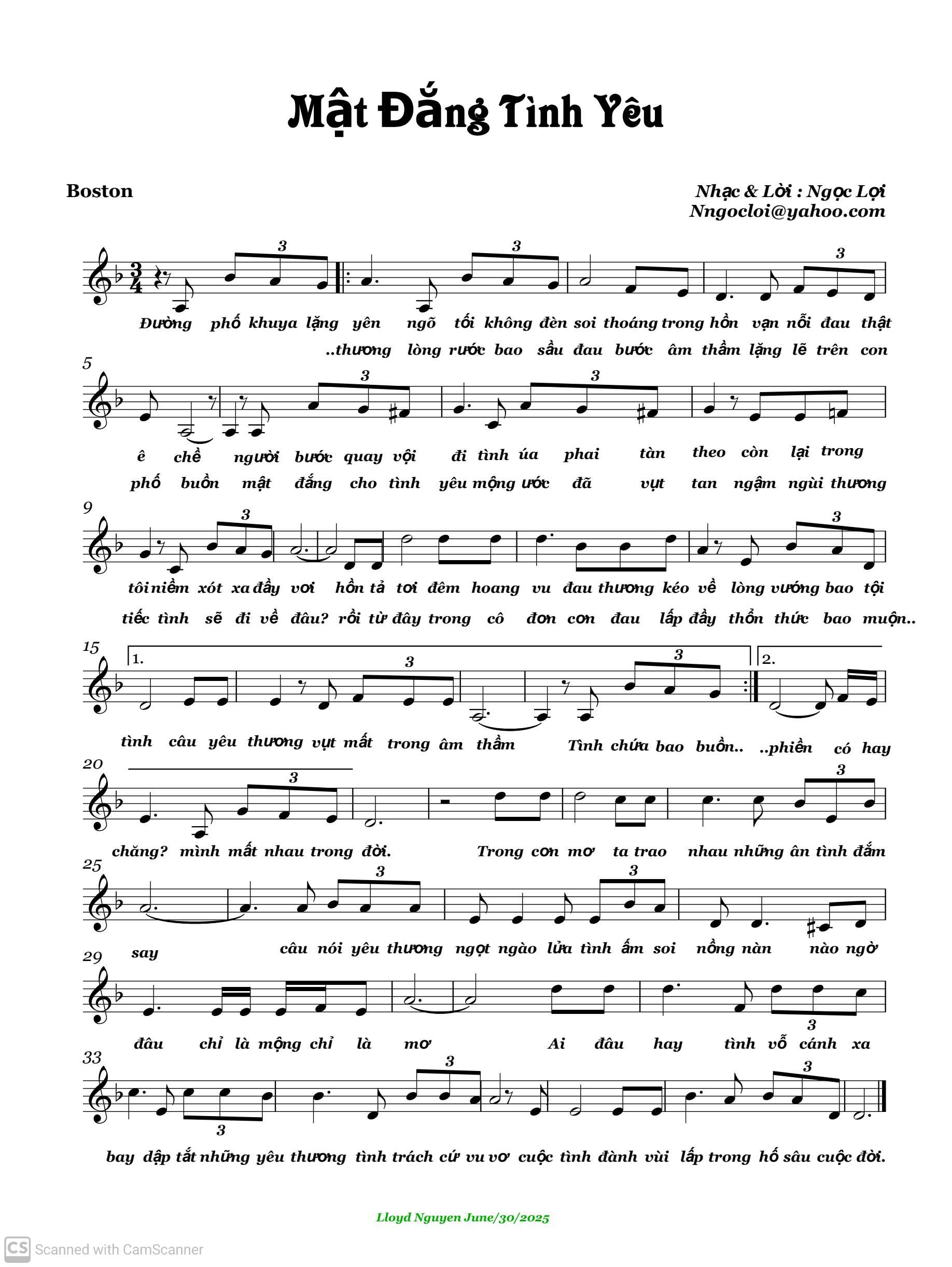 Mật Đắng Tình Yêu