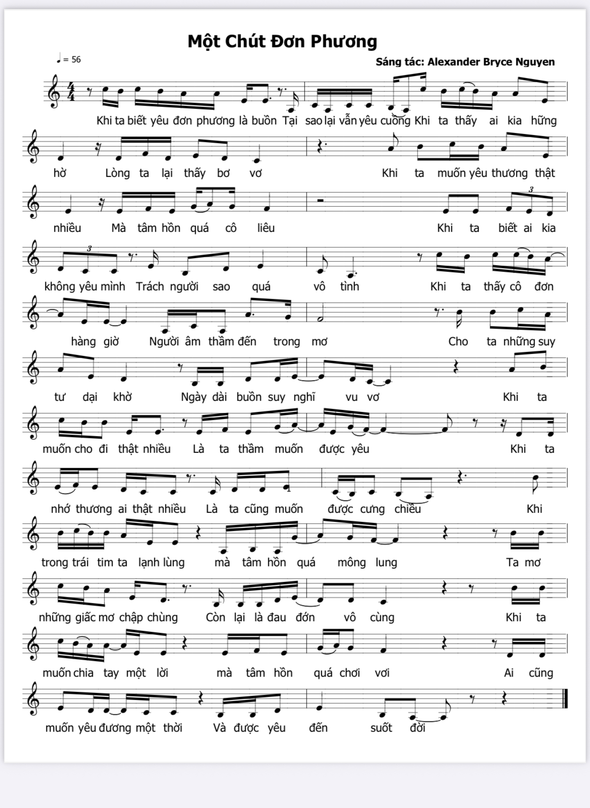 Một chút đơn phương