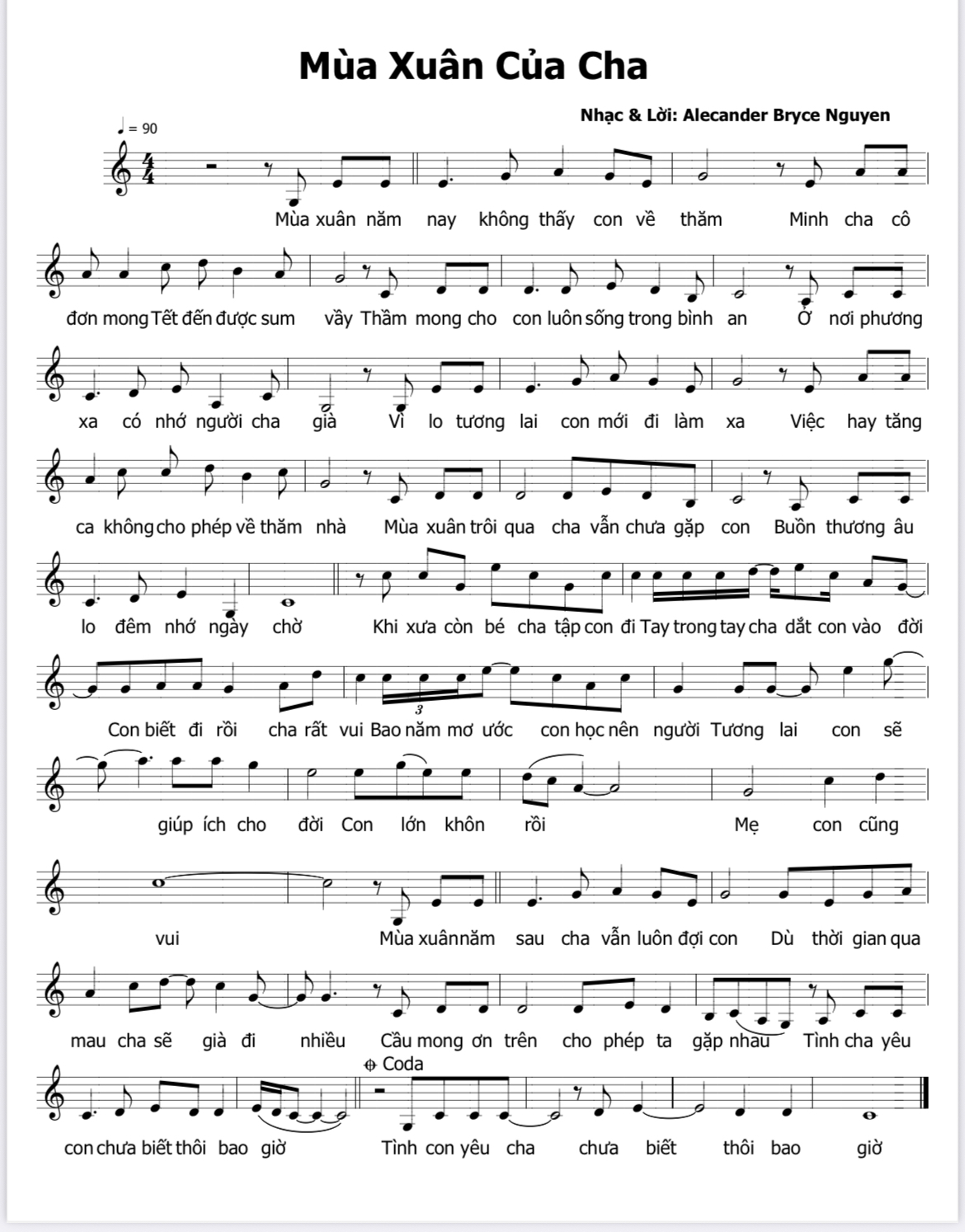 Mùa Xuân Của Cha