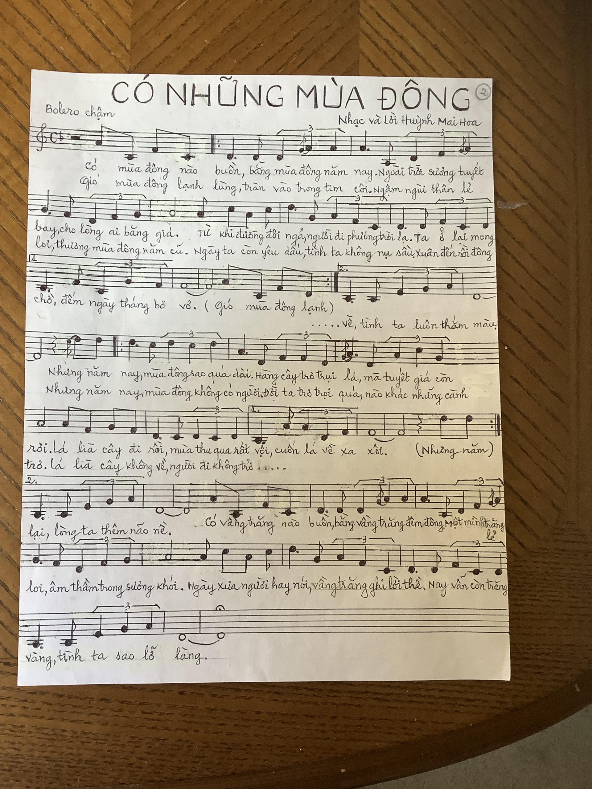 có những mùa đông