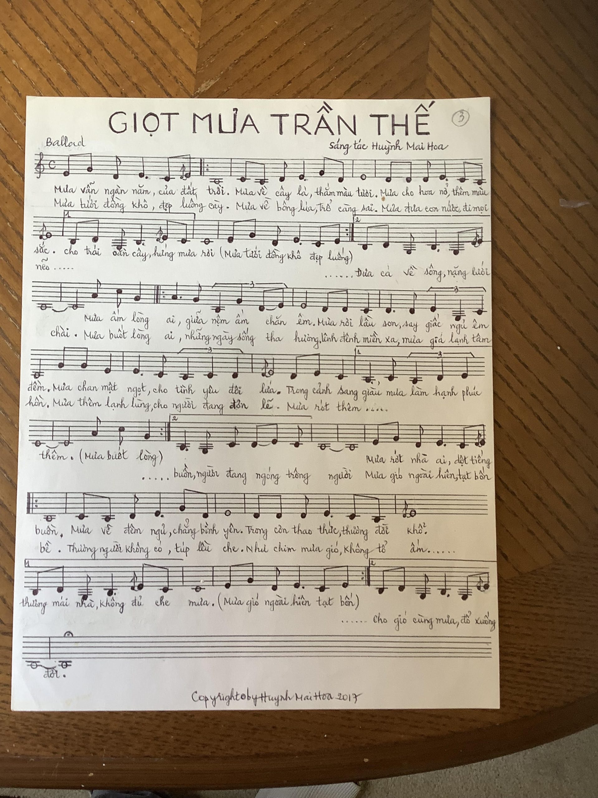 giọt mưa trần thế